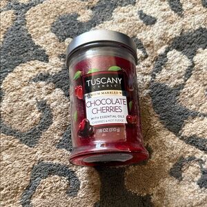 Tuscany Candle Chocolate Cherries Scented Candle